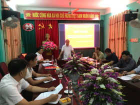 Đảng ủy Công ty: Hội nghị sơ kết công tác xây dựng Đảng 6 tháng đầu năm, triển khai nhiệm vụ 6 tháng cuối năm 2021