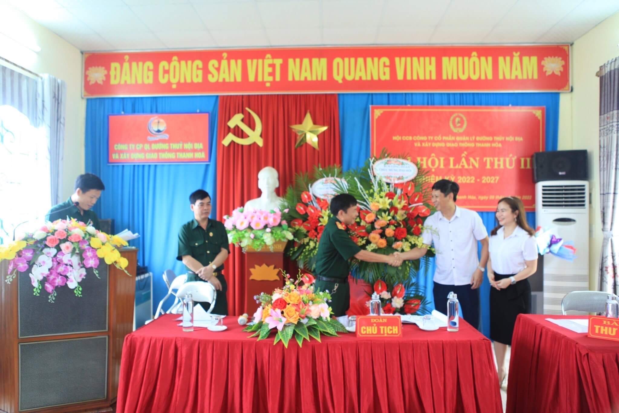 Đại hội Hội Cựu chiến binh Công ty lần thứ II, nhiệm kỳ 2022 - 2027 