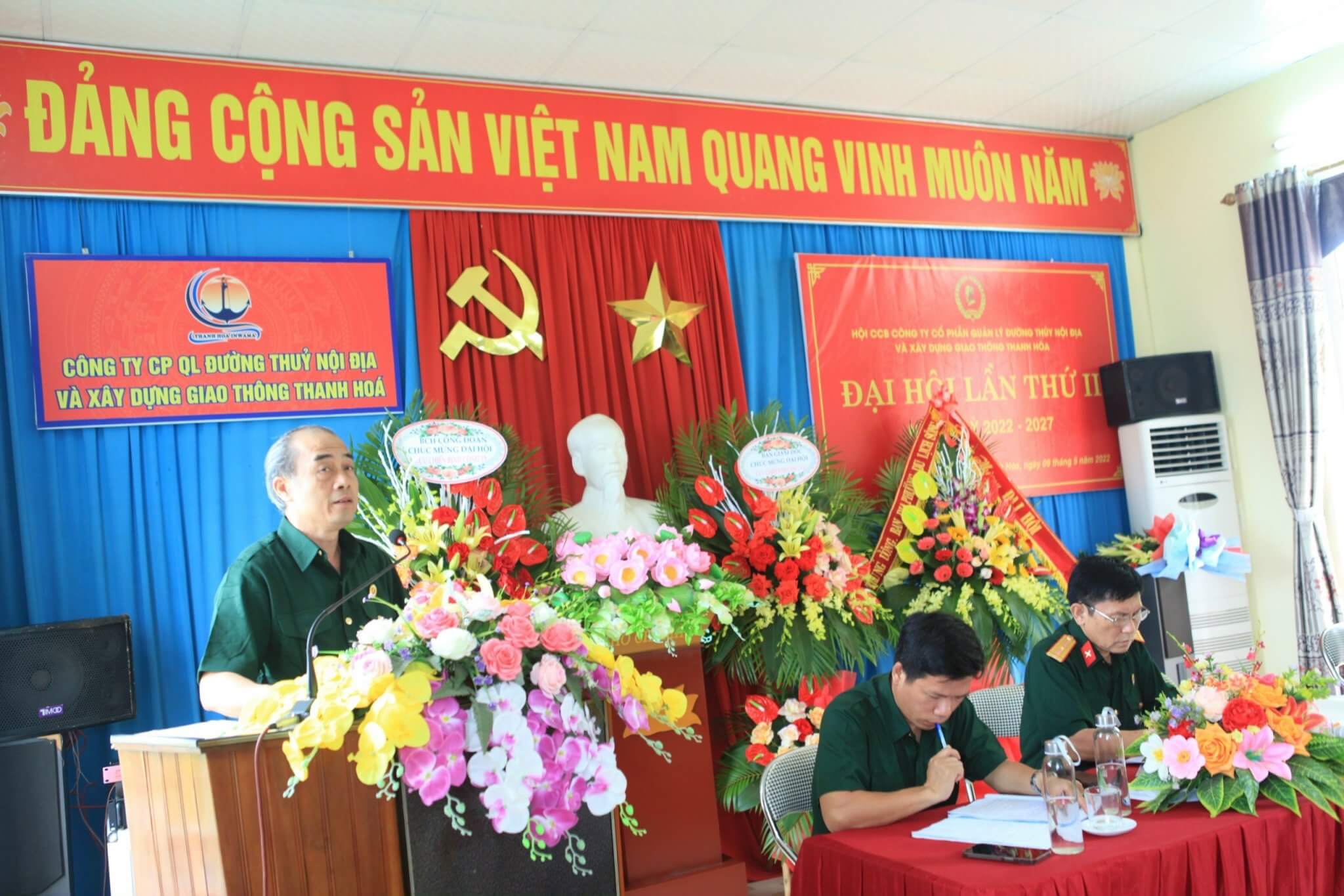 Đại hội Hội Cựu chiến binh Công ty lần thứ II, nhiệm kỳ 2022 - 2027 