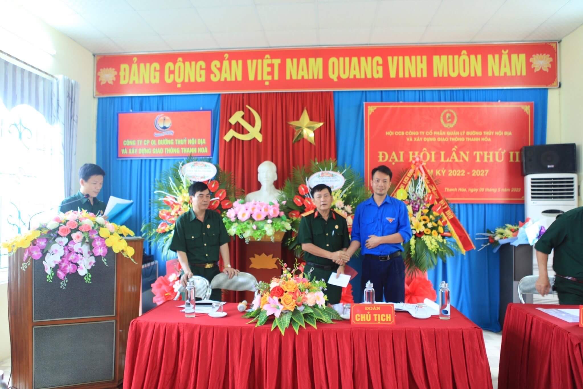 Đại hội Hội Cựu chiến binh Công ty lần thứ II, nhiệm kỳ 2022 - 2027 