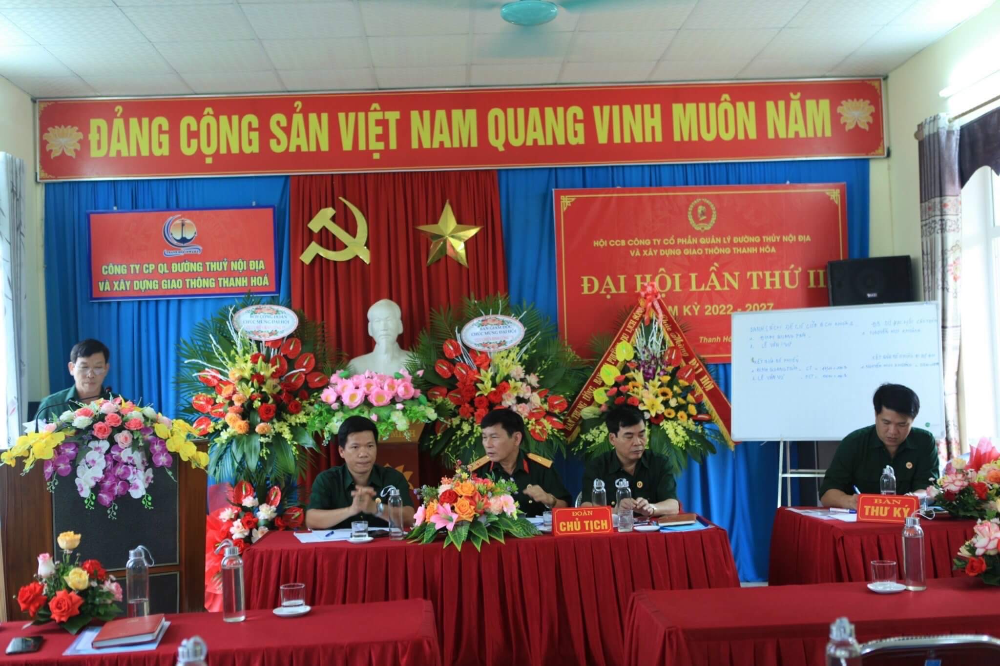 Đại hội Hội Cựu chiến binh Công ty lần thứ II, nhiệm kỳ 2022 - 2027 