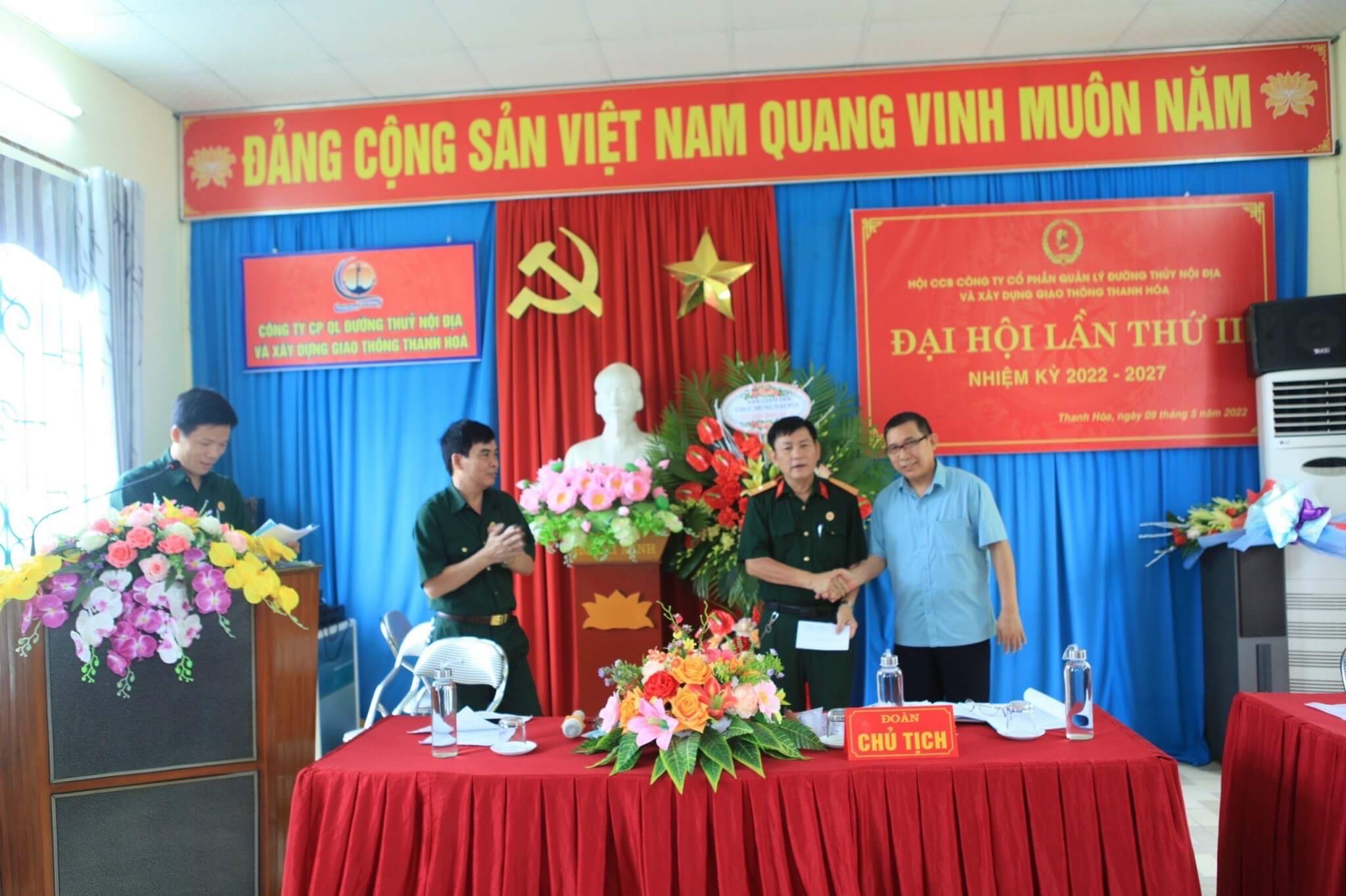 Đại hội Hội Cựu chiến binh Công ty lần thứ II, nhiệm kỳ 2022 - 2027 