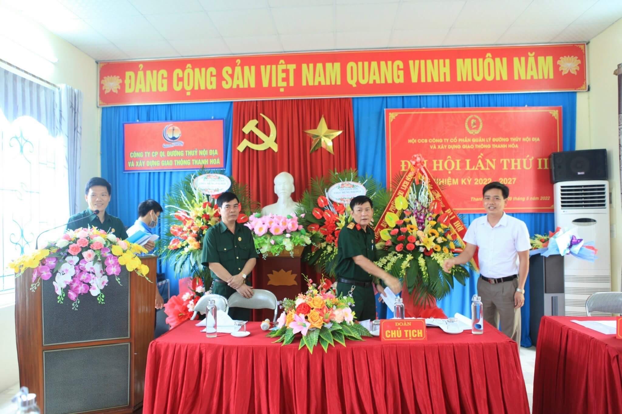 Đại hội Hội Cựu chiến binh Công ty lần thứ II, nhiệm kỳ 2022 - 2027 