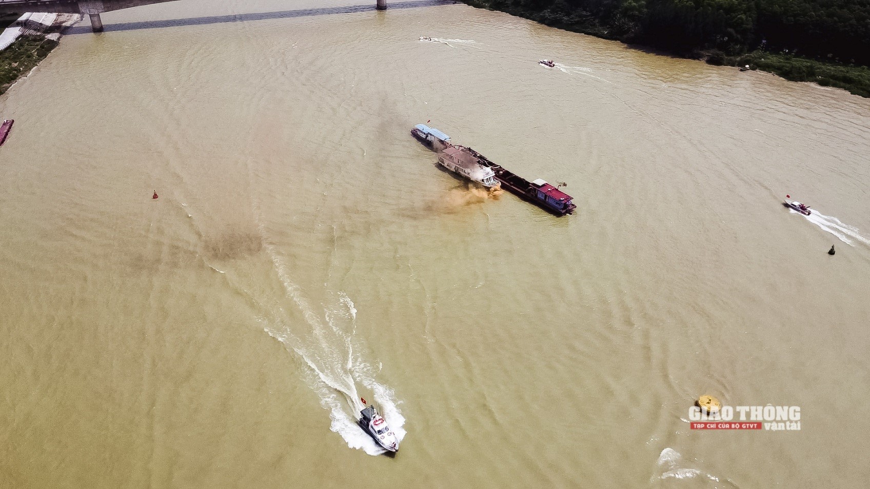 Tổng hợp nội dung diễn tập phối hợp tìm kiếm cứu nạn giao thông đường thuỷ nội địa năm 2022