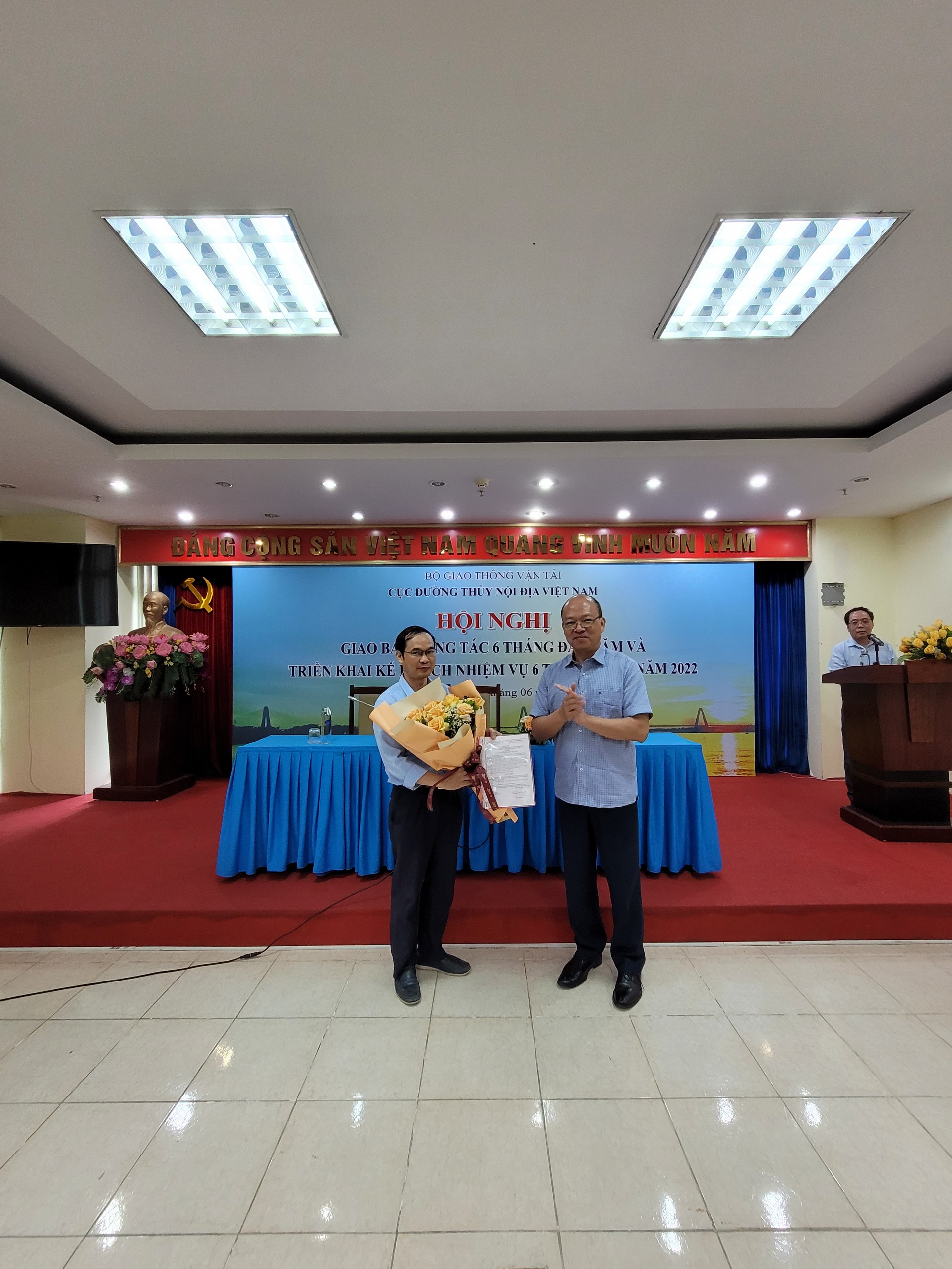 Công bố Quyết định về công tác cán bộ của Cục Đường thủy nội địa Việt Nam