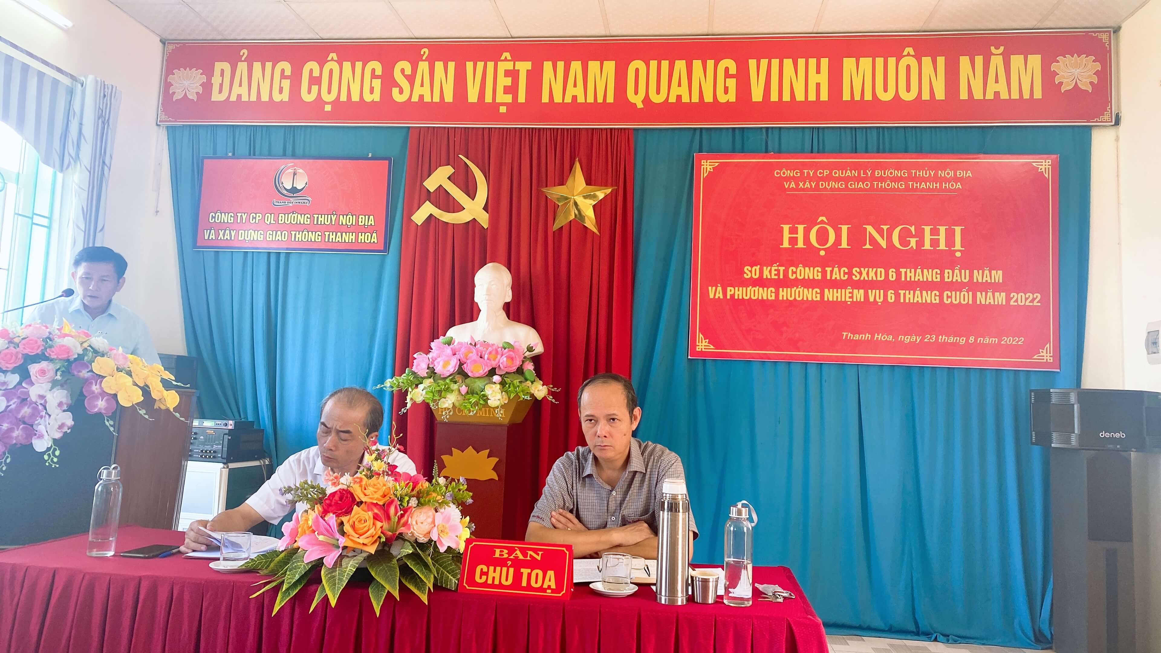 HỘI NGHỊ SƠ KẾT HOẠT ĐỘNG SẢN XUẤT KINH DOANH 6 THÁNG ĐẦU NĂM VÀ PHƯƠNG HƯỚNG, NHIỆM VỤ 6 THÁNG CUỐI NĂM 2022