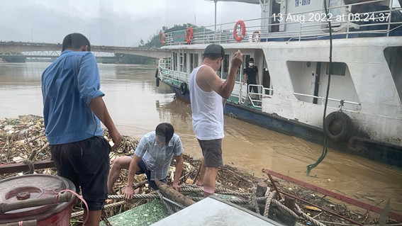 Đoàn viên, người lao động Công ty cổ phần quản lý đường thủy nội địa và xây dựng giao thông Thanh Hóa với hoạt động Bảo vệ Môi trường, hưởng ứng Chiến dịch làm cho Thế giới sạch hơn năm 2022