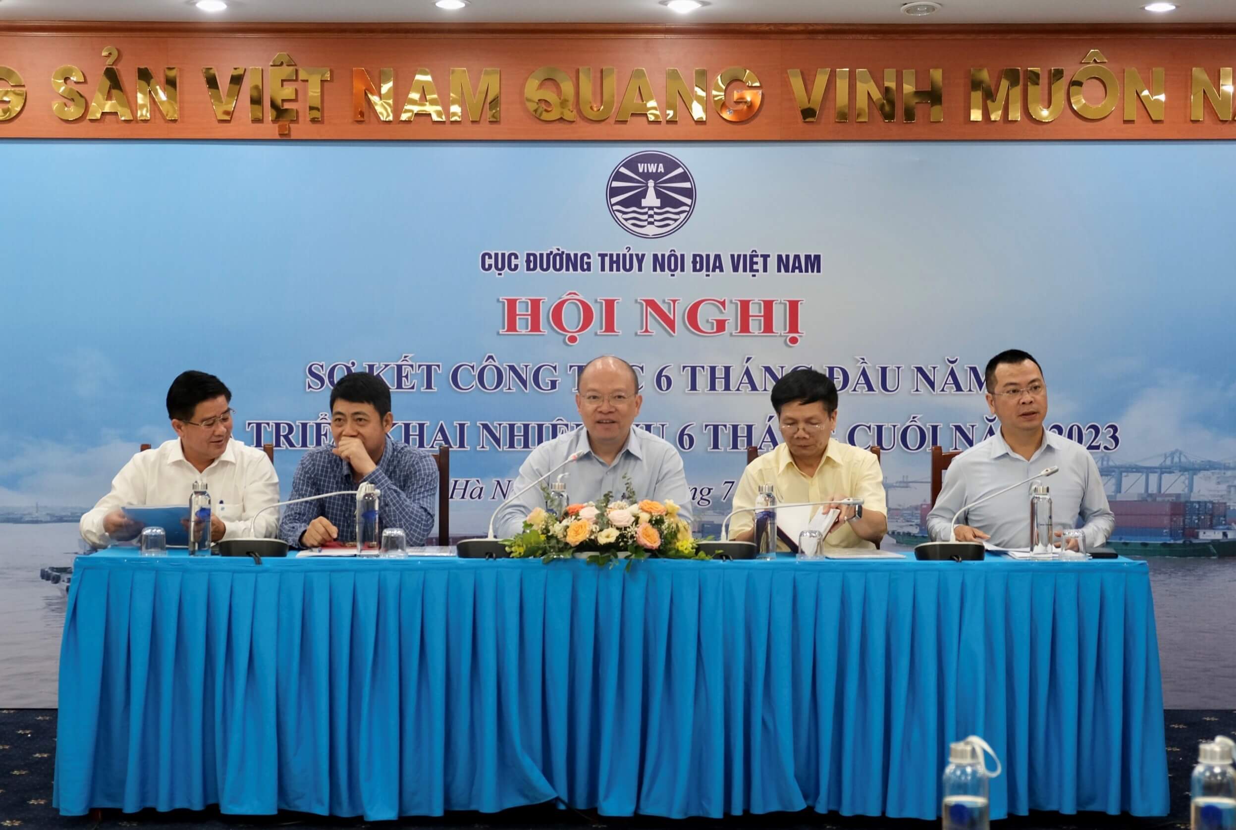 Cục Đường thủy nội địa Việt Nam sơ kết công tác 6 tháng đầu năm, triển khai nhiệm vụ 6 tháng cuối năm 2023