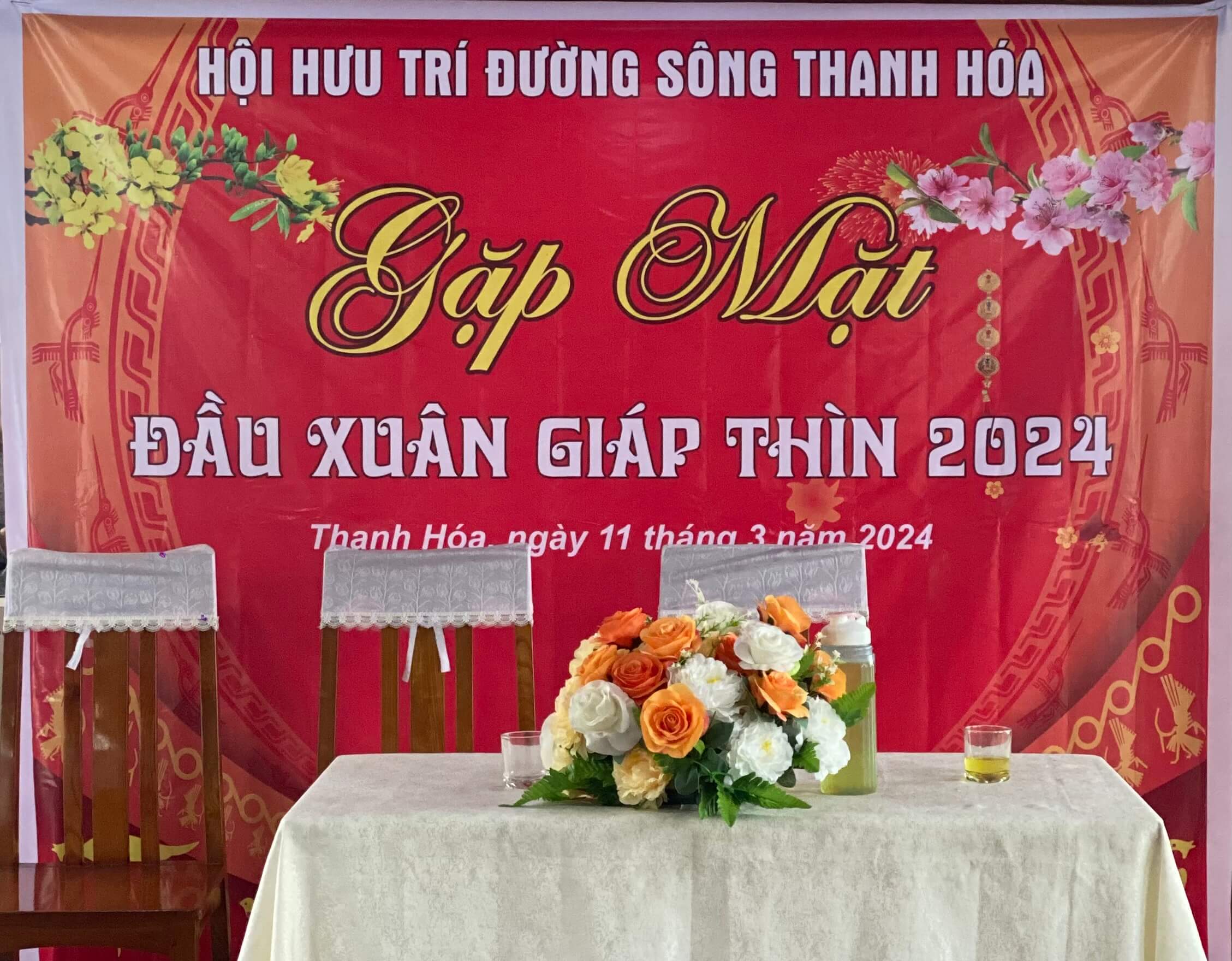 GẶP MẶT HỘI HƯU TRÍ ĐƯỜNG SÔNG ĐẦU XUÂN GIÁP THÌN 2024