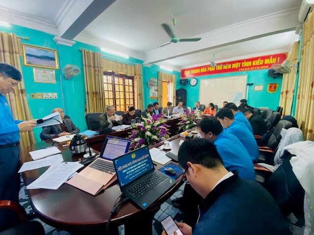 HỘI NGHỊ BCH CÔNG ĐOÀN MỞ RỘNG CÔNG TY CP QUẢN LÝ ĐTNĐ VÀ  XDGT THANH HÓA LẦN THỨ V, NHIỆM KỲ 2025 – 2030