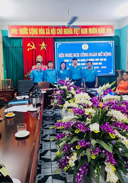 HỘI NGHỊ BCH CÔNG ĐOÀN MỞ RỘNG CÔNG TY CP QUẢN LÝ ĐTNĐ VÀ  XDGT THANH HÓA LẦN THỨ V, NHIỆM KỲ 2025 – 2030